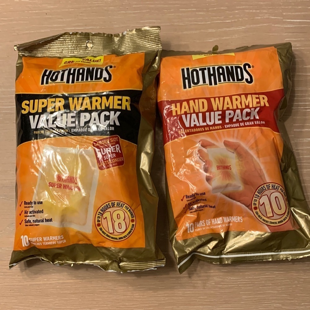 28 HotHands hand warmers “larger size” great deal